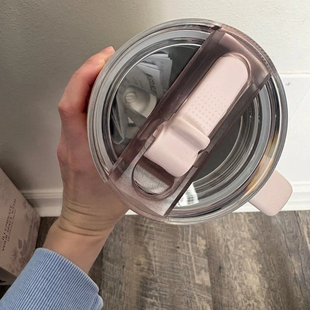 Stanley Quencher Protour Tumbler 30oz Flip Straw Light Pink NEW - Picture 5 of 7